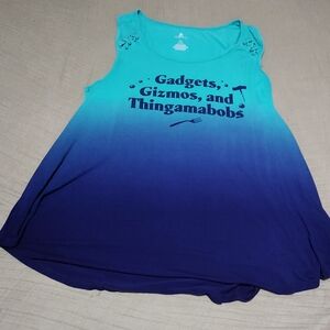 Disney Blue and Purple Tank Top